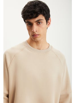 GRIMELANGE Johhny Men's Mink Sweatshirt  - Image 4