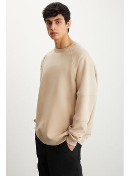 GRIMELANGE Johhny Men's Mink Sweatshirt  - Image 2
