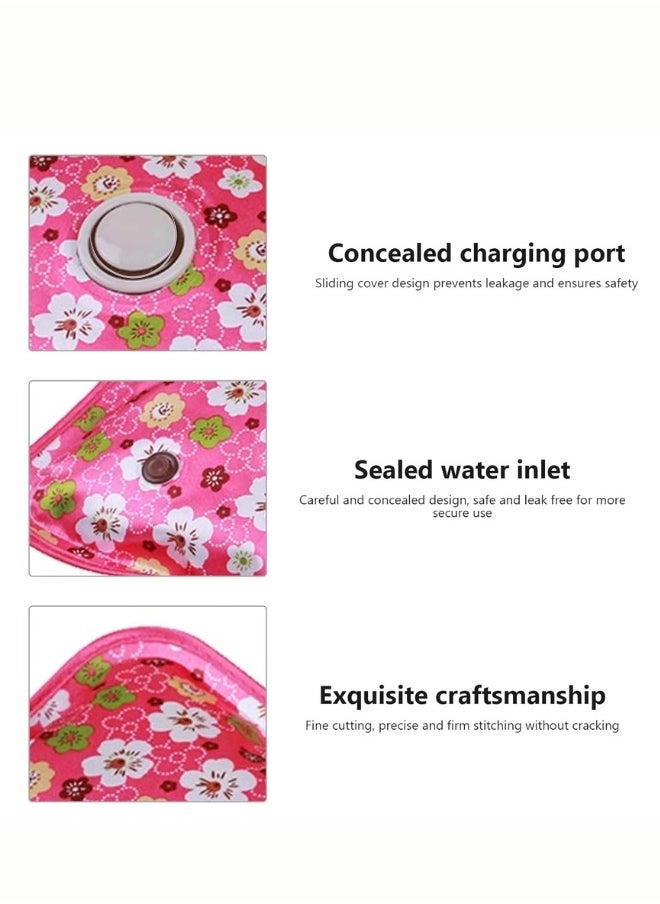Lifenpure - Rechargeable Electric Hot Water Bag Pink - Image 1