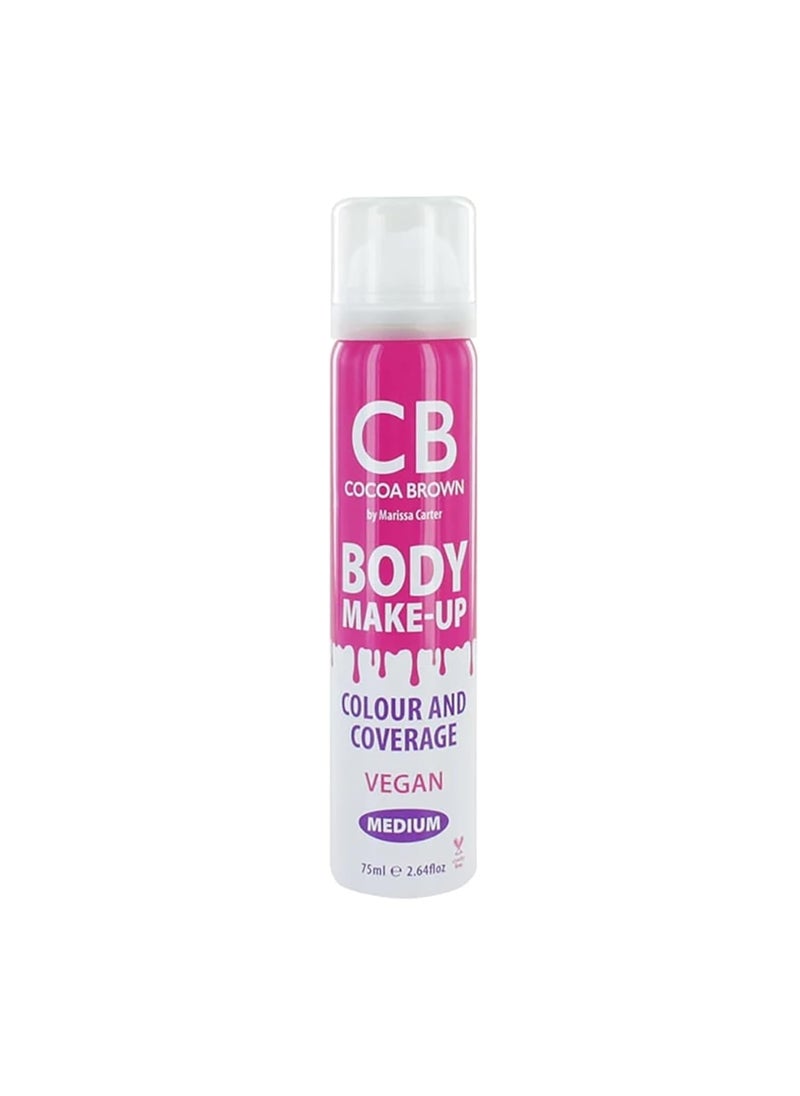 cocoa brown - Cocoa Brown Body Makeup Color & Coverage - Instant Bronzer for Face & Body (2.64 fl oz) - Image 1