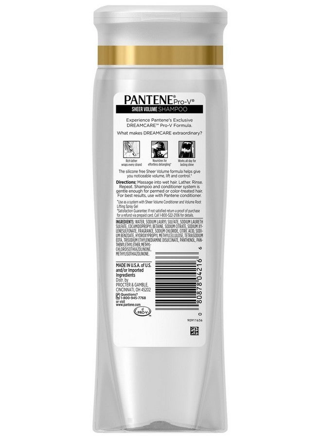 Pantene Pantene Pro-V Fine Hair Sheer Volume Shampoo - 12.6 oz  - Image 2