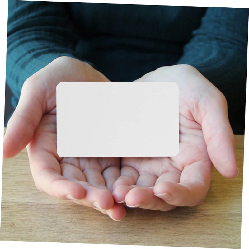 300 Pcs Blank Kraft Letter Cards for DIY Greetings Wedding Vocabulary Writing - Image 5