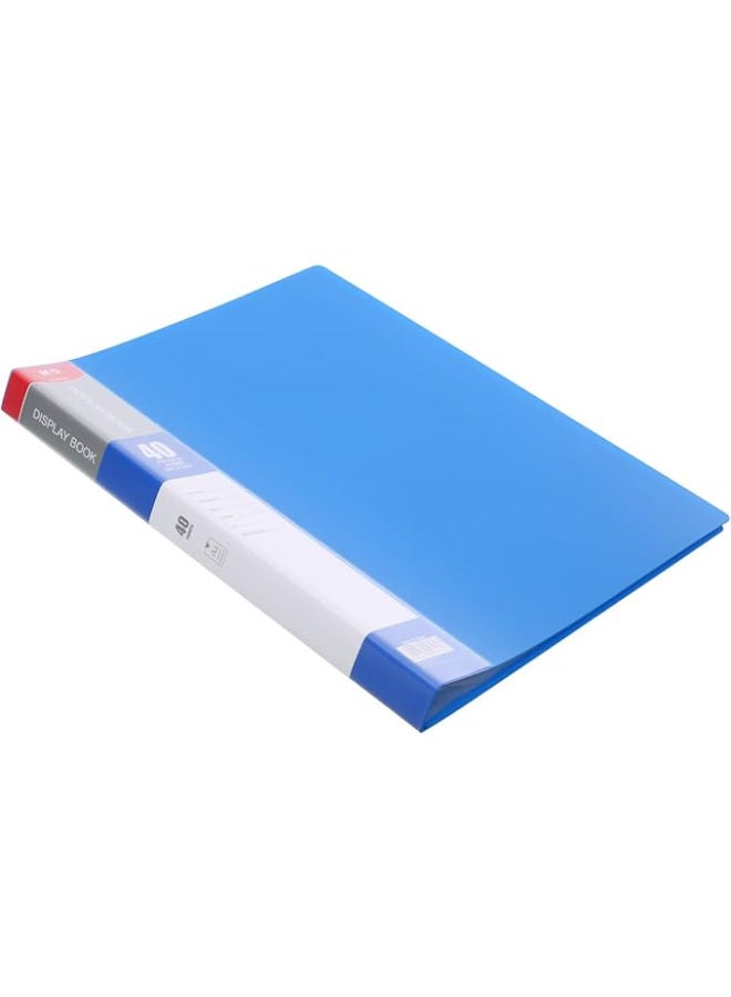 ام اند جي حامل مستندات A4، تخزين منظم للملفات على شكل حرف U، بلاستيك متين، 40 جيبًا - Image 3