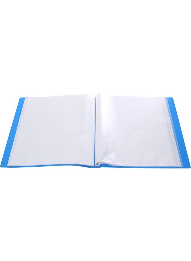 ام اند جي حامل مستندات A4، تخزين منظم للملفات على شكل حرف U، بلاستيك متين، 40 جيبًا - Image 4