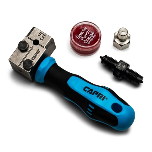 Capri Tools أداة تشكيل الفلير المزدوج من كابري 1/4 بوصة - Image 1