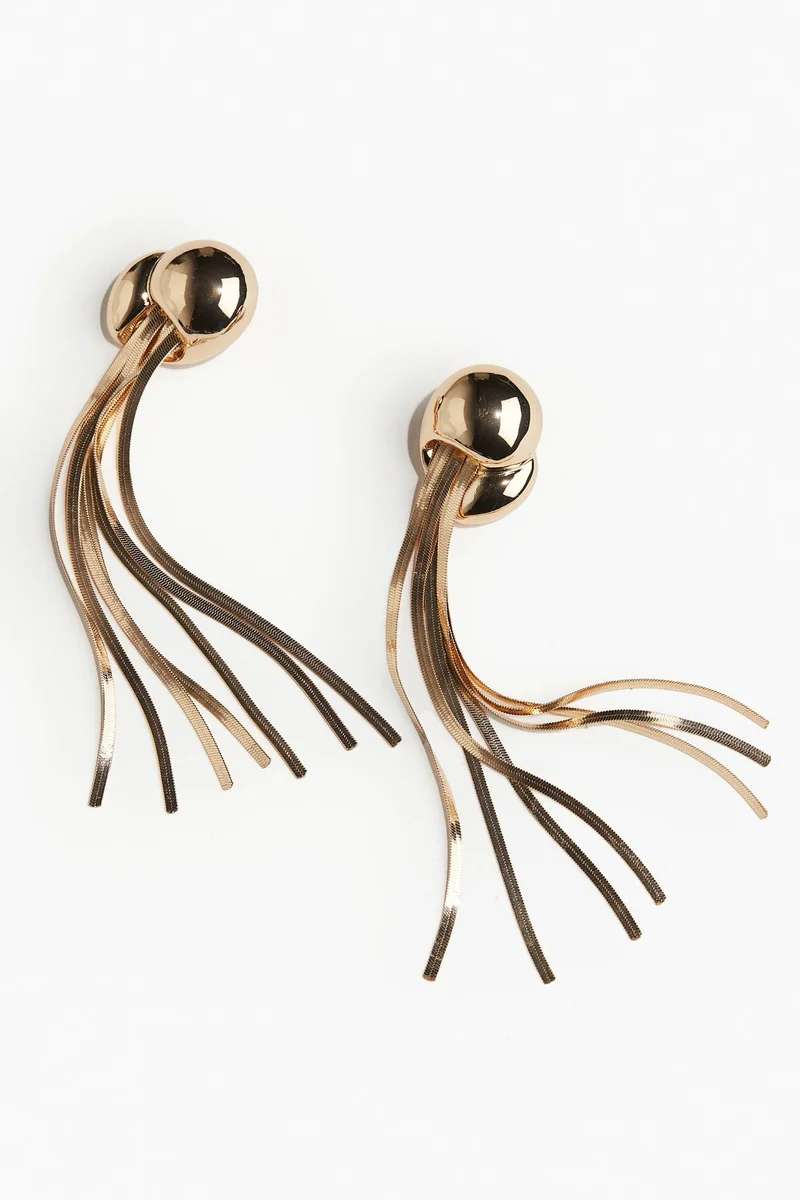 H&M Snake Chain Earrings