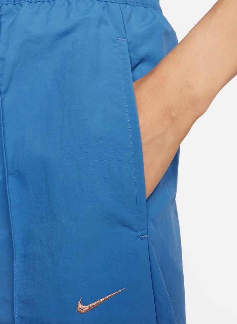 نايكي بنطلون نسائي منسوج بخصر متوسط - Image 3