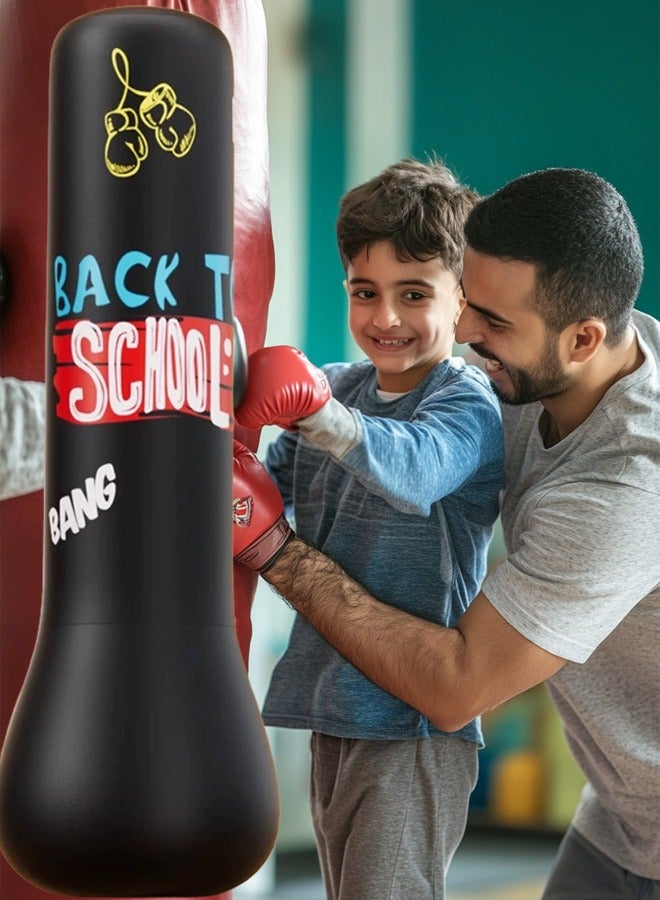 Joudiplay Inflatable kids' punching bag - an independent inflatable boxing bag  - Image 1