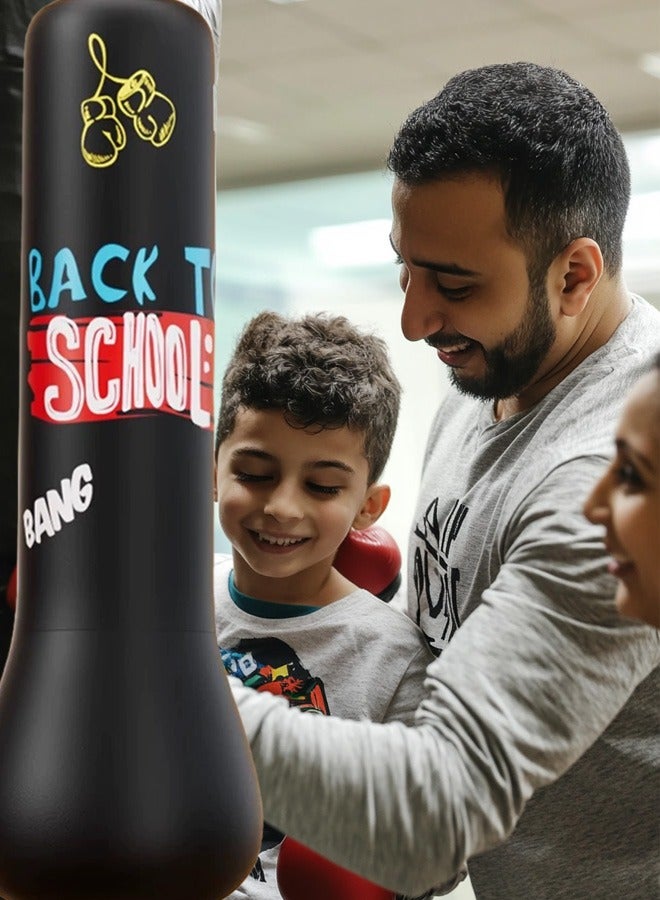 Joudiplay Inflatable kids' punching bag - an independent inflatable boxing bag  - Image 2