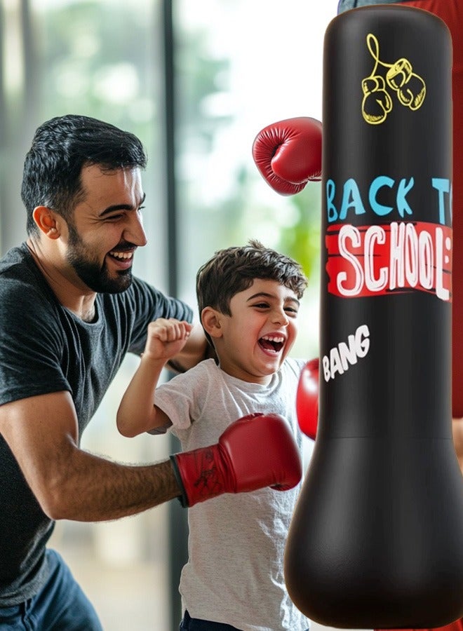 Joudiplay Inflatable kids' punching bag - an independent inflatable boxing bag  - Image 5