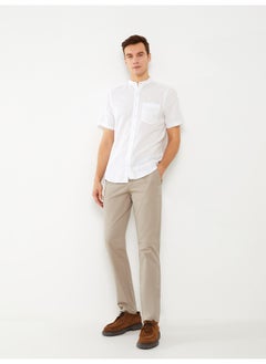 Standard Pattern Gabardine Men's Chino Trousers
