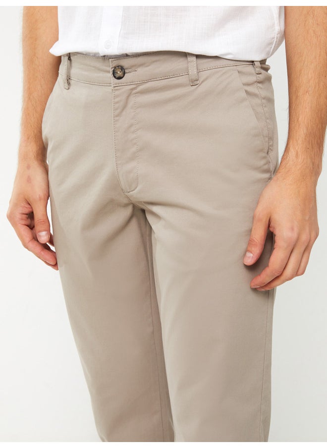 LC WAIKIKI - Standard Pattern Gabardine Men's Chino Trousers - Image 1