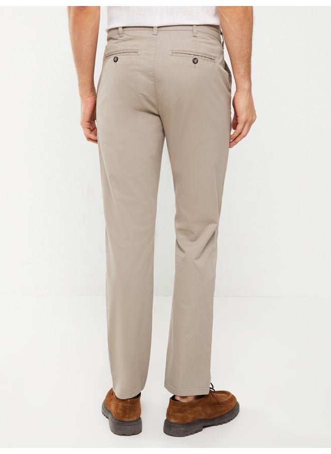 LC WAIKIKI - Standard Pattern Gabardine Men's Chino Trousers - Image 1