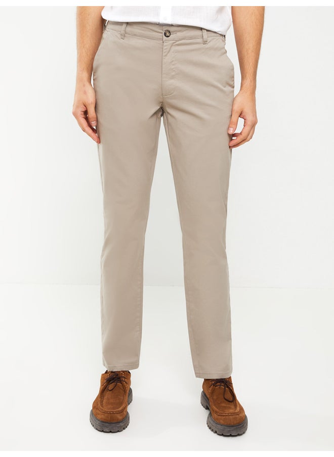 LC WAIKIKI - Standard Pattern Gabardine Men's Chino Trousers - Image 1