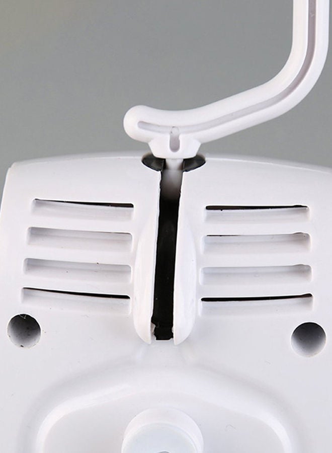 NIBEMINENT Portable 150W Power Smart Electric Clothes Dryer With Hanger White - Image 5