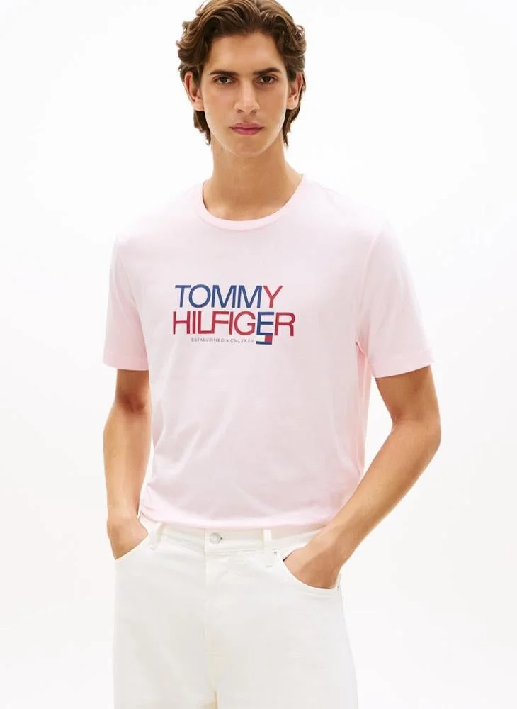 Logo Graphic Crew Neck T-Shirt