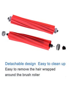 S-Color Accessories Kit for Xiaomi Roborock S7 S7+ Roborock S7 MaxV /S7 MaxV Plus/ T7 plus /T7S plus/1 Roller Brush/4 Hepa Filter/ 4 Side Brush/ 4 Mop Cloth  - Image 4