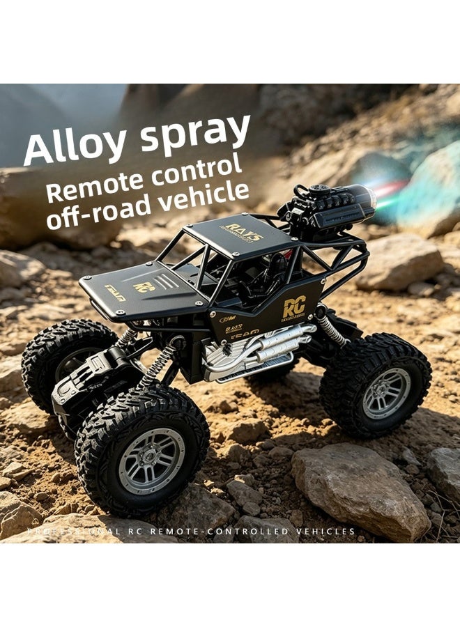 Alloy Four-Wheel Drive Remote Control Climbing Spray Off-Road Vehicle, Shock-Resistant Wireless Charging, Children's Toys, 7-14 Year - Image 5