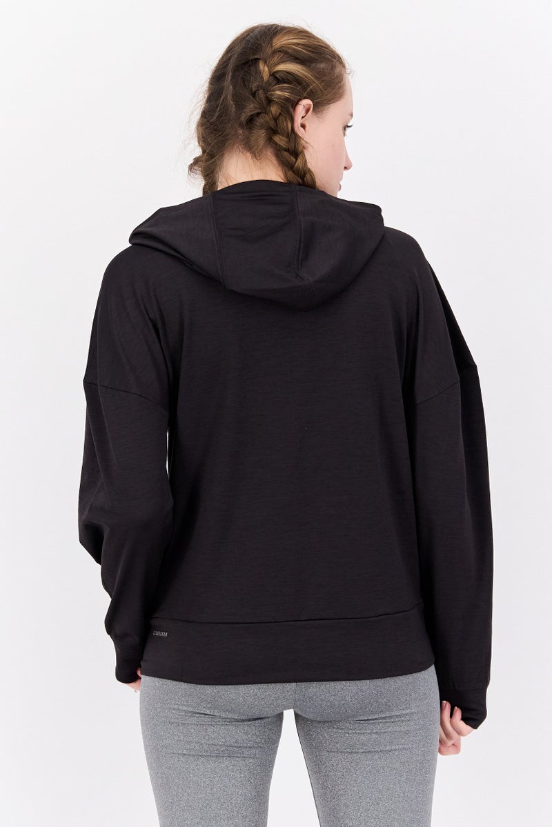 PUMA Women Sportswear Fit Training Hoodie, Black - Image 3