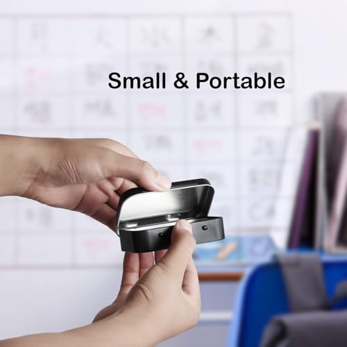 STORE 2508 8 Pcs Small Rectangular Hinged Tin Box, Small Storage Box, for Pen Drive, Candies, Chocolates, Hair Bands, Gifting, 9.5x6x2.2 Cm (Black) - Image 4