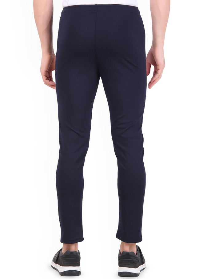 PREEN Men Striped Mid Rise Slim Fit Track Pants - Image 4