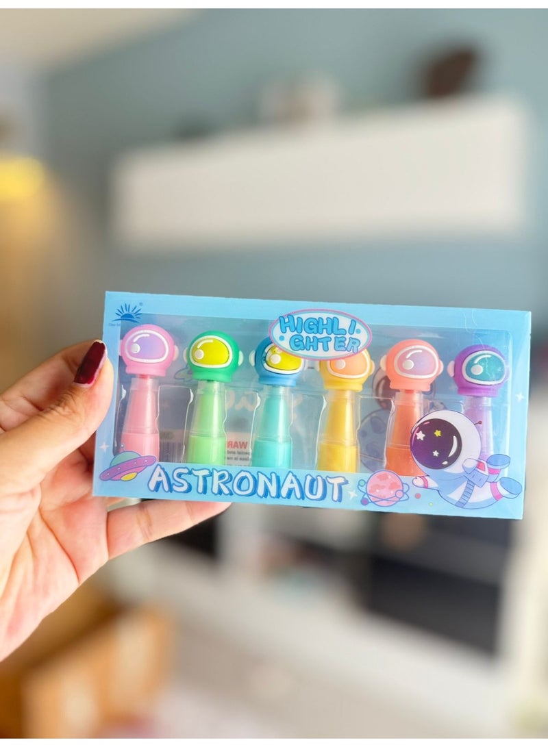 Moon Berry Cute Kawaii Highlighter-6Pcs - Image 4