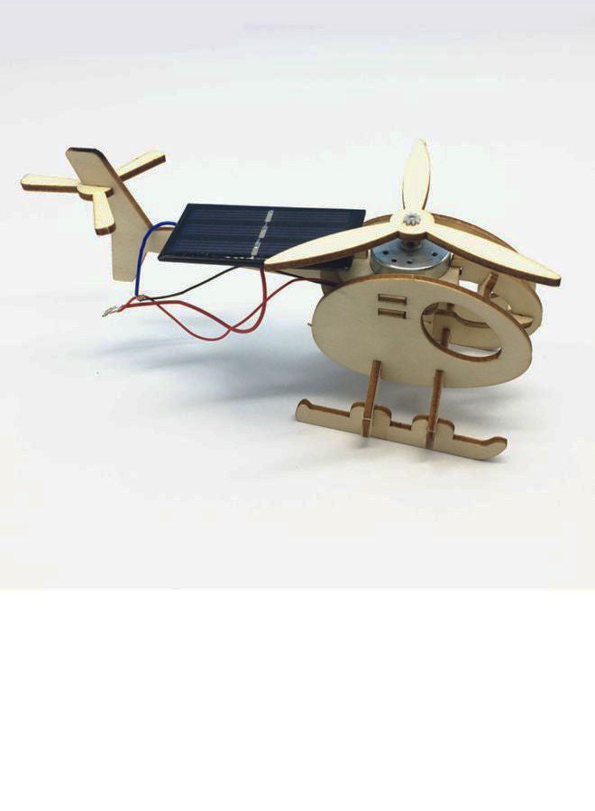 NIBEMINENT DIY Assemble Solar Powered Helicopter - Image 2