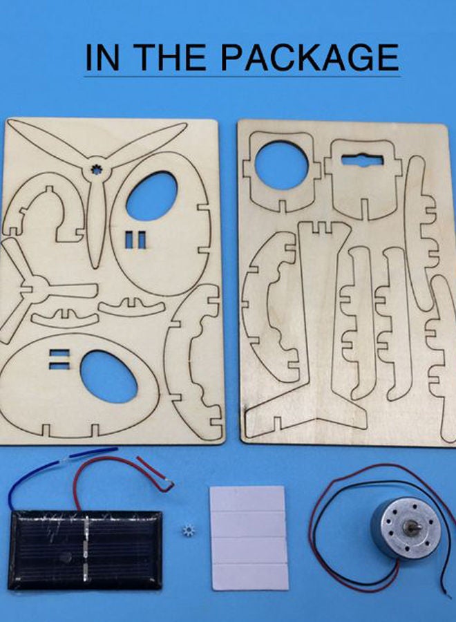NIBEMINENT DIY Assemble Solar Powered Helicopter - Image 3
