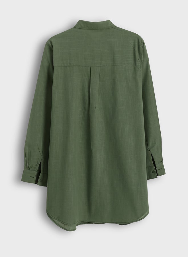 LC WAIKIKI Textured Women's Shirt Tunic - Image 4