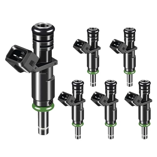 STZJAYE Fuel Injectors 13537531634 Set of 6 Compatible with BMW 328i 20072012for 328xi 20072008for 328i xDrive 20092011for X3 20072012for X5 20072010for Z4 20062010for 128i 20092011 30L - Image 1
