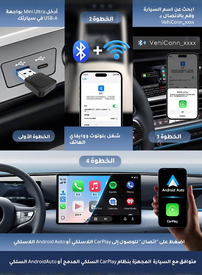 Compact Wireless CarPlay (Smaller than a coin) - Image 4