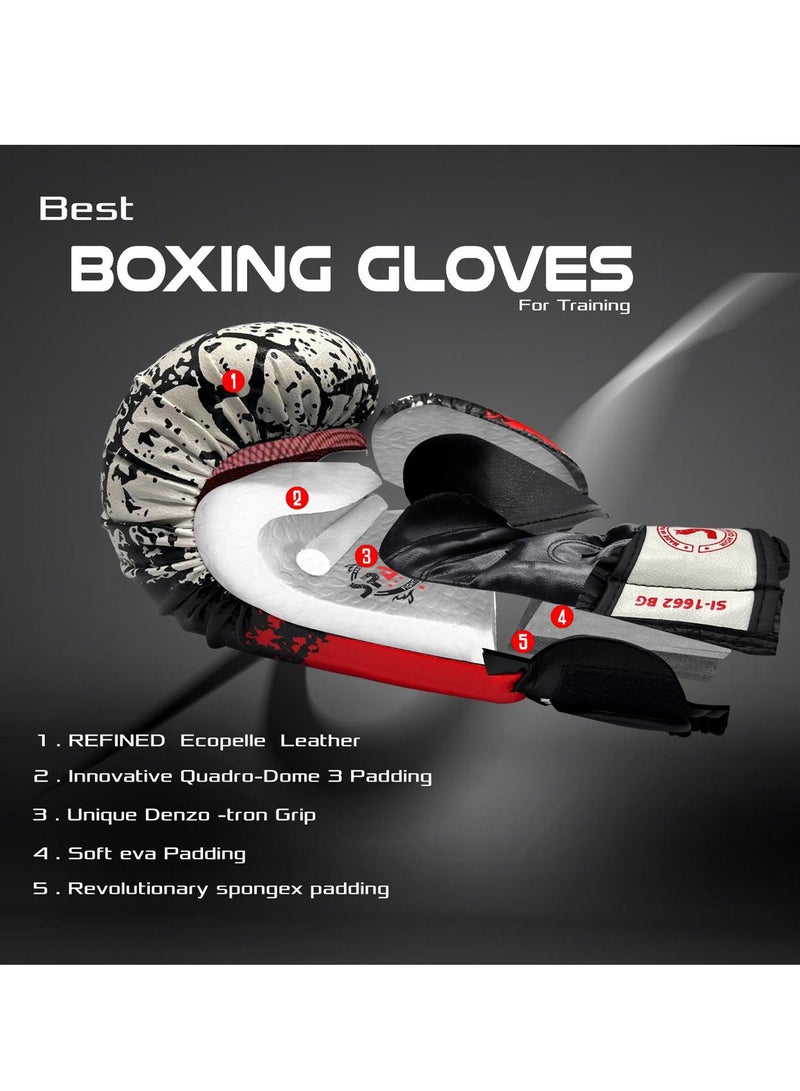 Spall Boxing Gloves for Kids & Adults – 4oz to 14oz Punching Gloves for Training, Sparring, Kickboxing, Muay Thai, MMA & Fitness Workouts - Image 4