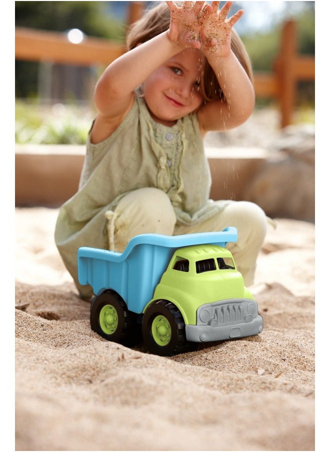 Green Toys Dump Truck Green/Blue  - Image 3