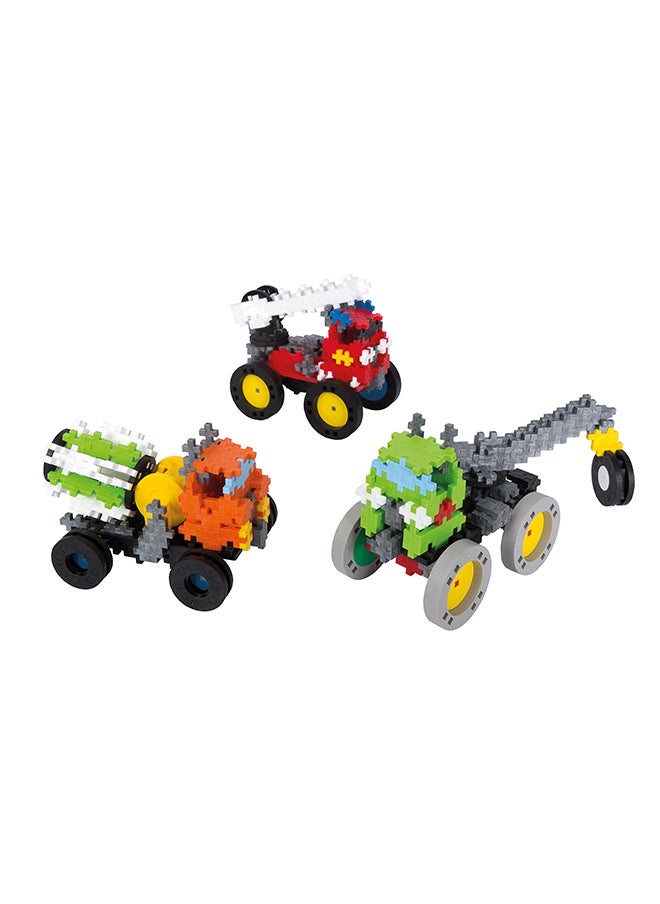 Creative Building Blocks, Learn To Build Vehicle Set, Construction Toy, Plusplus Go, 800 Pieces, Basic