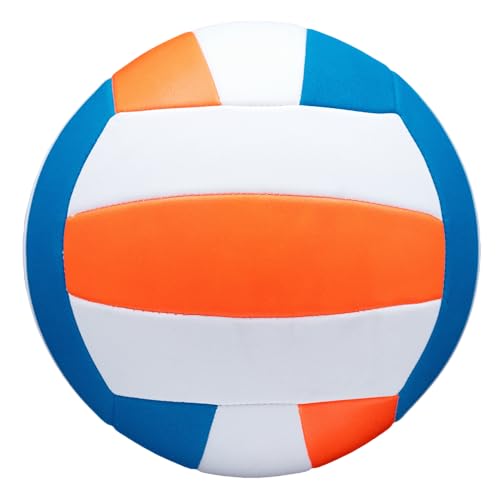 Baden | Softlight VXT2 | No Sting FlexFoam Cover | Youth Oversized Training Volleyball | K-5 Youth Players | 20% Larger + Lighter | Orange/Blue/White | Official Ball of BYOP - Image 5