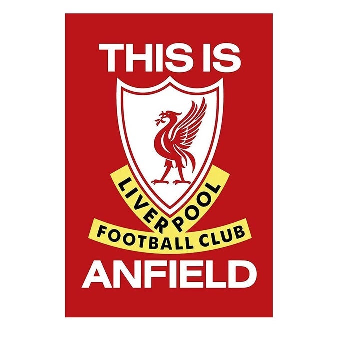 FINE QUALITY WALL POSTER LIVERPOOL SOCCER CLUB WALL POSTER PAPER 18 X 12 INCH MULTICOLOUR