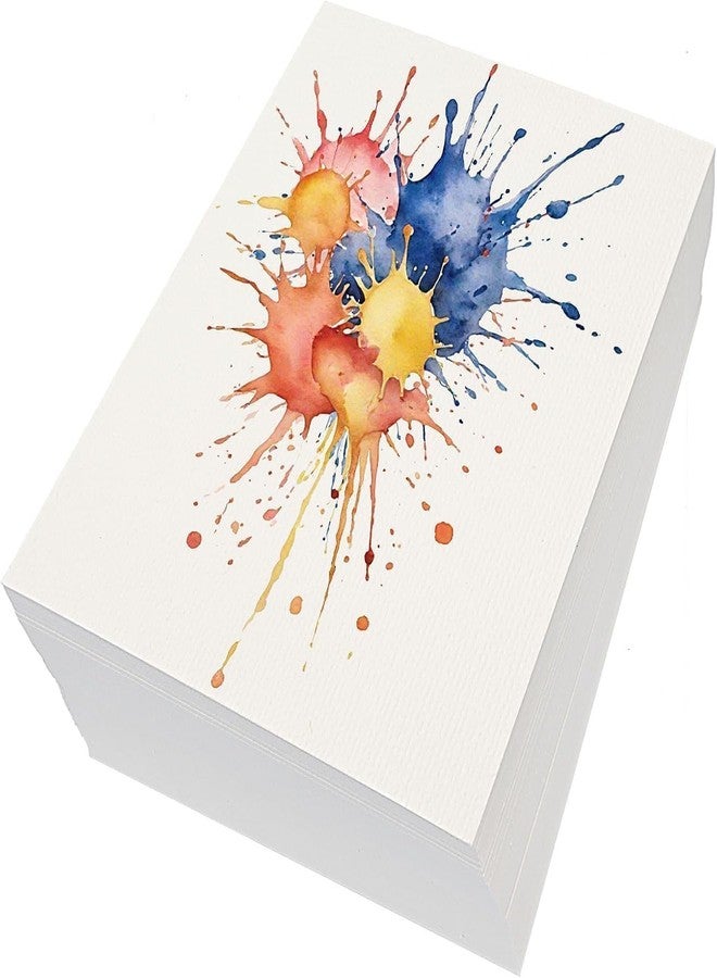 Bondream 120 Sheets Watercolor Paper Bulk,140 lb/300 GSM Cold Press Thick Water Color Paper Pad,Artist Painting Drawing Paper, Art Supplies for Kids Students Artists - Image 4