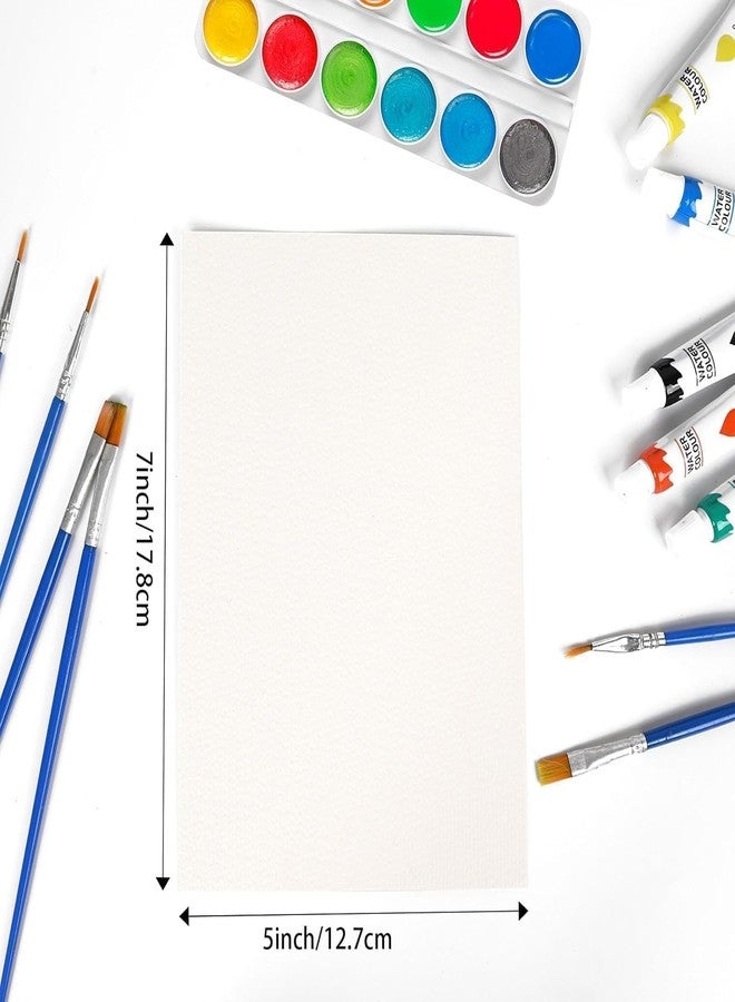 Bondream 120 Sheets Watercolor Paper Bulk,140 lb/300 GSM Cold Press Thick Water Color Paper Pad,Artist Painting Drawing Paper, Art Supplies for Kids Students Artists - Image 2