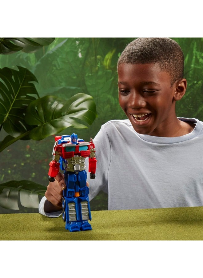 TRANSFORMERS - Toys Rise Of The Beasts Movie 2In1 Optimus Prime Blaster Powered By Nerf For Ages 6 And Up 7Inch - Image 1