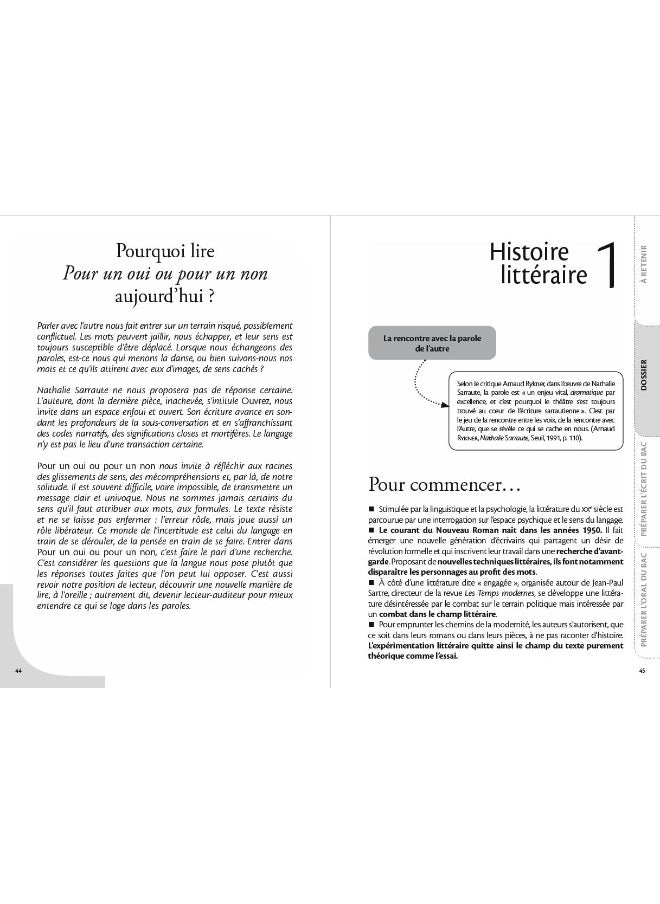 Folio FOLIO Pour un oui ou pour un non: Bac 2025  - Image 3