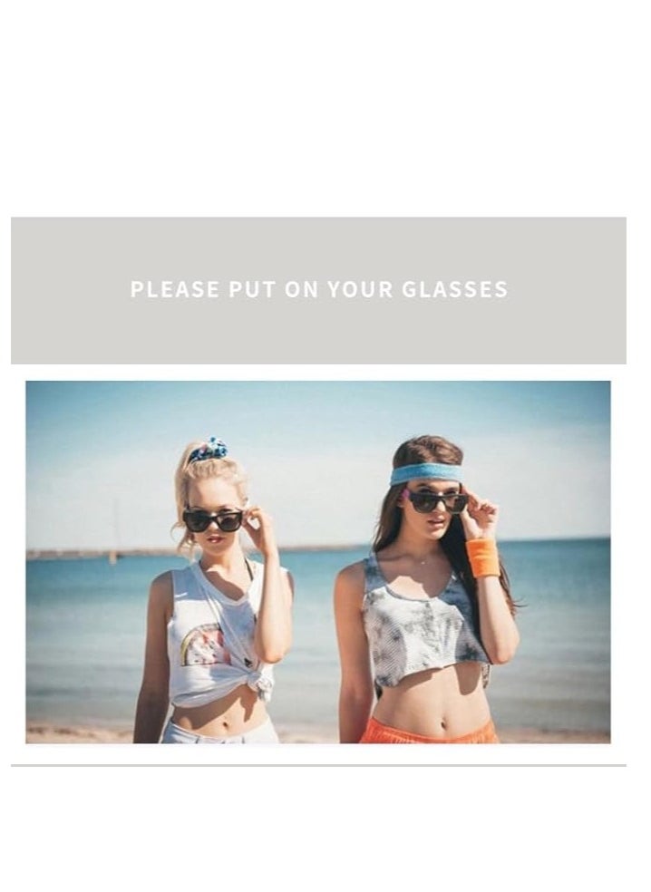 Plan A - Foldable Sunglasses for Kids and Adults - UV Protection, Lightweight and Adjustable Design, Convenient for Daily Use and Easy Storage - Image 1