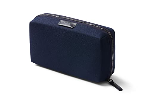 Bellroy Tech Kit tech Accessories Zip Pouch Power Bank Phone Charger Cables Earbuds Navy - Image 1