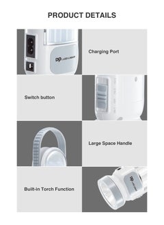 DP Rechargeable Emergency Light DP-7102B  - Image 2