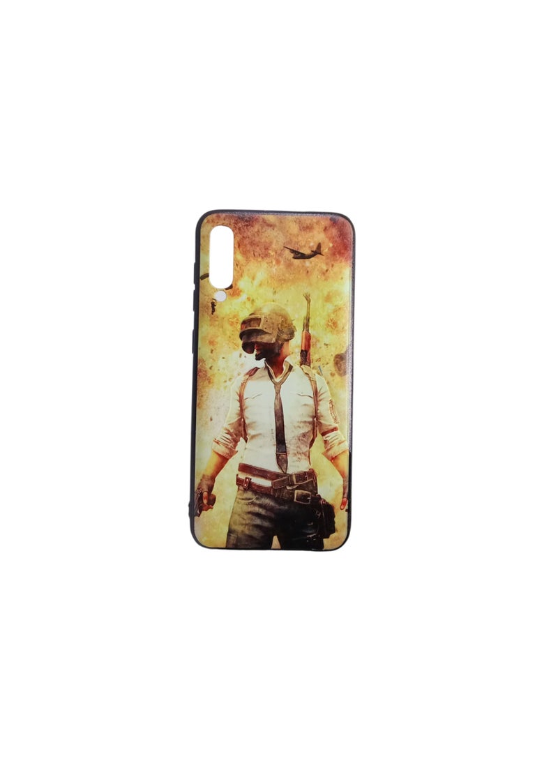 Plastic Back Cover For  Samsung Galaxy A50  Multi Color - Image 1