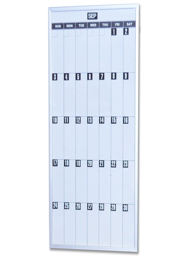 Ultimate Office Magnetic Dy-Erase Whiteboard Modular Monthly Planning Calendar (1 Each) - Image 1