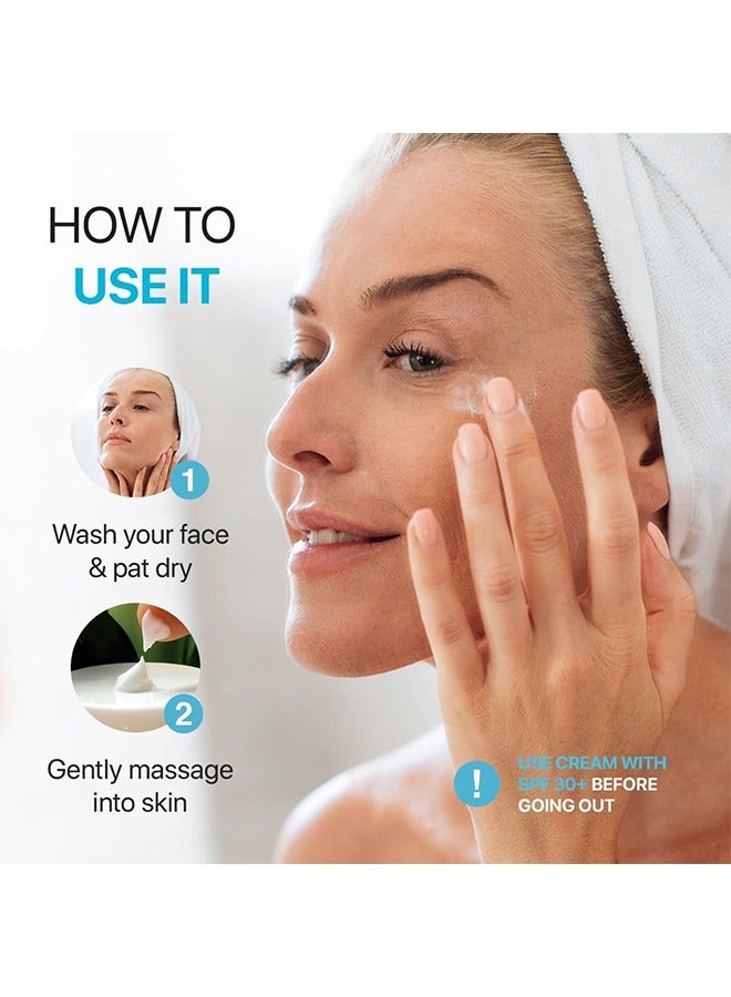 SUMAX Retinol & Collagen Moisturizer Face Cream, Pressed Retinol Cream, Lightens Fine Lines, Anti-wrinkle and Firms 50ml - Image 2