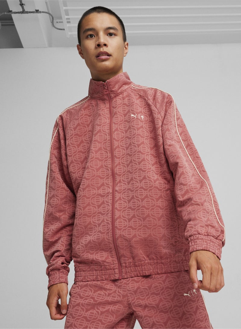 بوما جاكيت PUMA x PALM Tree Crew T7 مطبوع بالكامل - Image 1