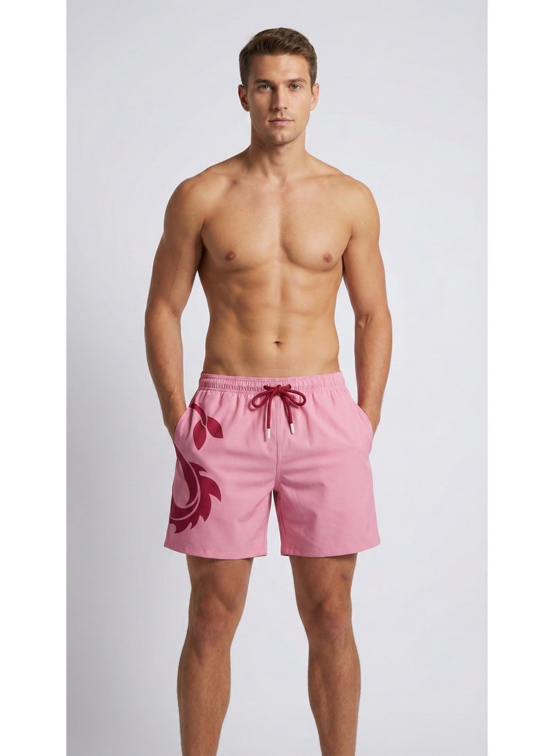 Cetus Board Short Dragon - Junior (Pink) - Image 2