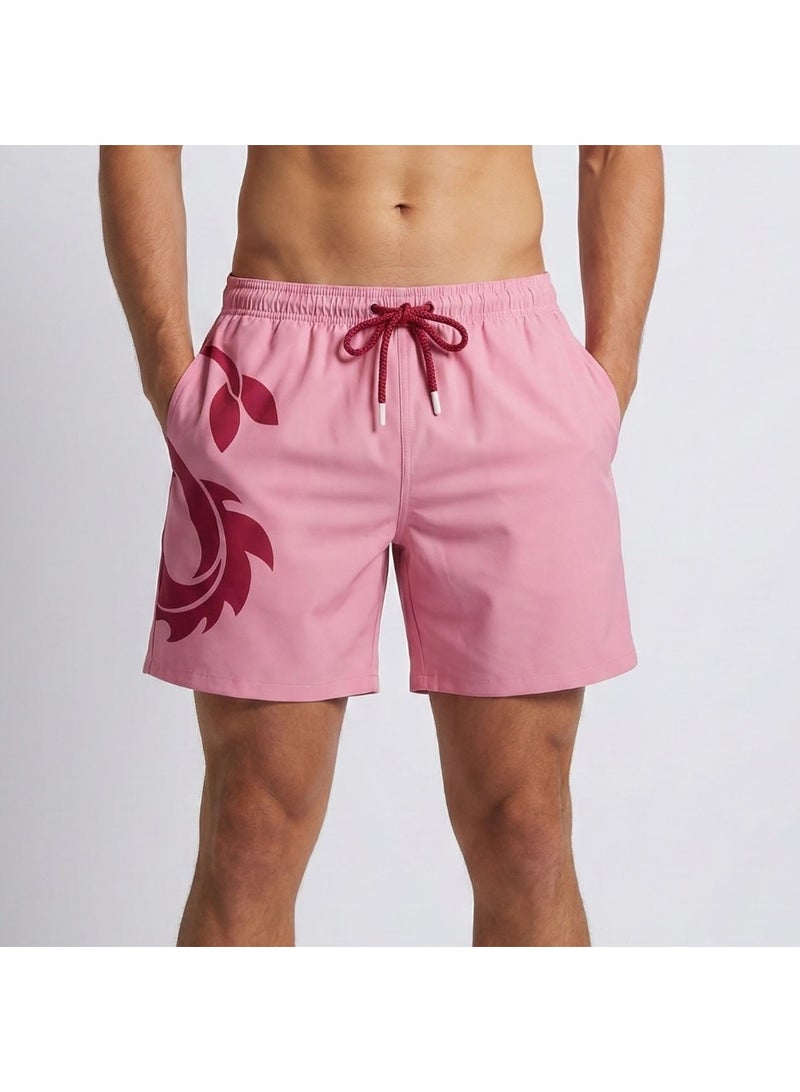Cetus Board Short Dragon (Pink) - Image 1