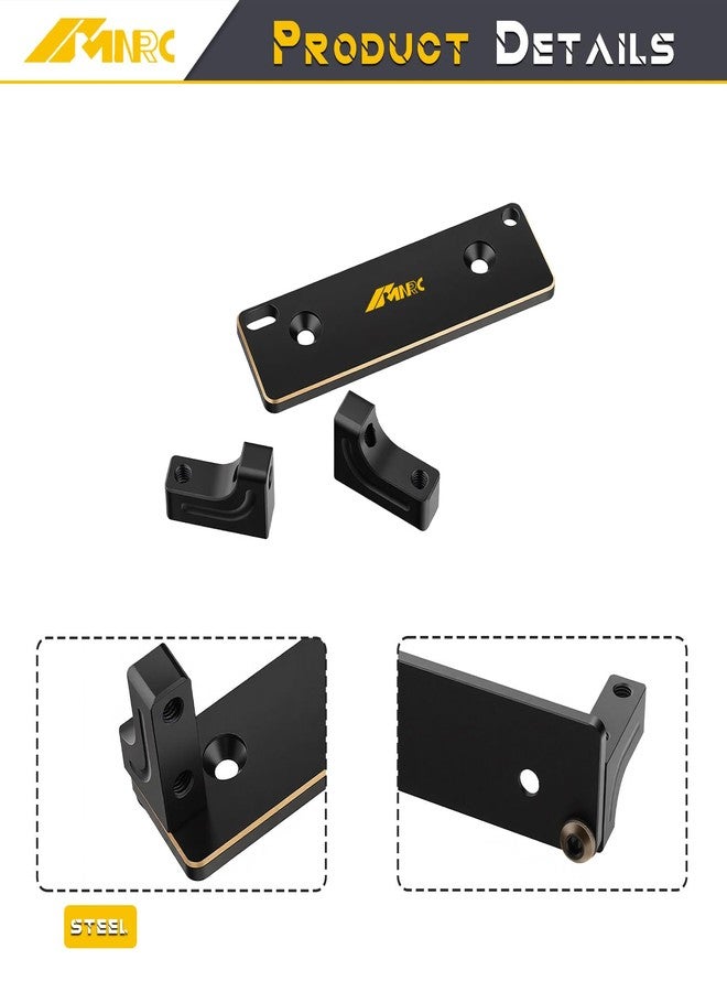NMNRC Compatible with Axial 1/10 Wraith 90048 RR10 Brass Steering Servo Mount Plate Upgrades Part 1PC - Image 4